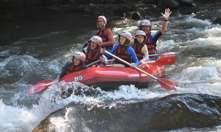 Bali fun white water rafting 