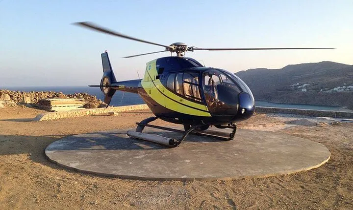 Private Helicopter Transfer from Athens to Crete