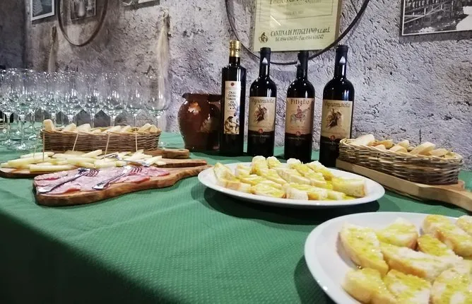 Wine Tasting And Typical Products And Visit Of The Excavated Wine Cellar In Tufo