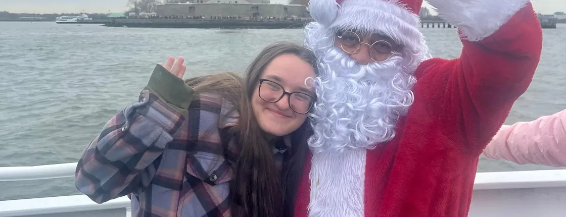 NYC: Holiday Cruise around the Statue of Liberty with Santa