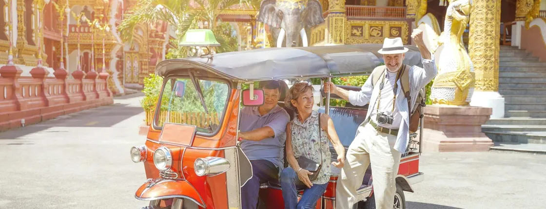 4-hour private tour of Chiang Mai's Old City by tuk-tuk