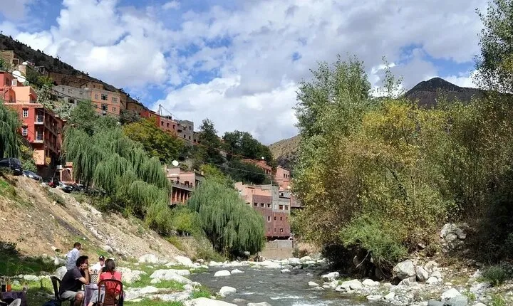 Marrakech:excursion valley de l'ourika, randonnée et déjeuner 