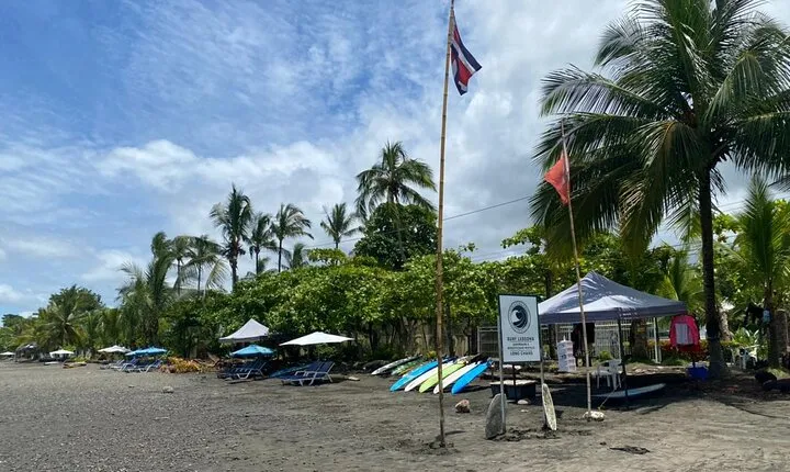 Surf Lesson + Beach day in Jaco Beach!