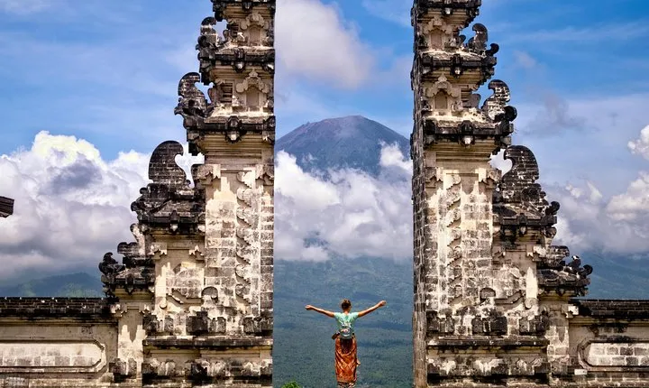 Visit Mother Temple of Bali and The Gates of Heaven with Bali Swing and Lunch