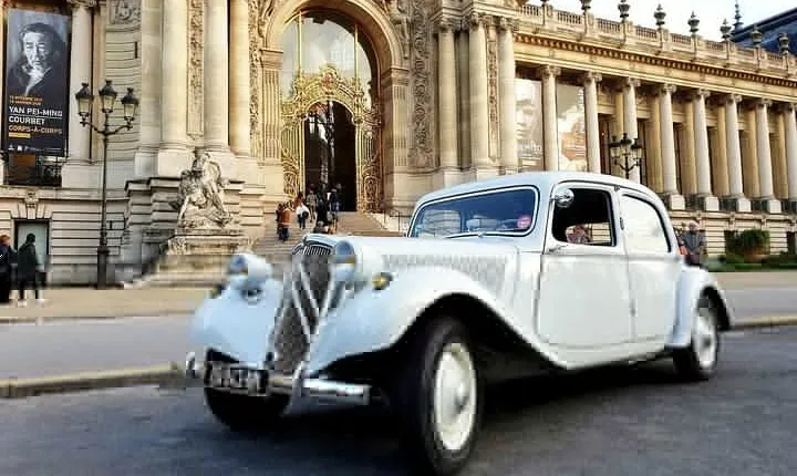Private Vintage Car Tour with Versailles & CDG Airport Transfers