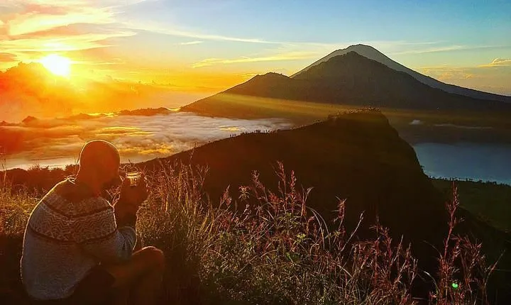 Mount Batur Volcano Sunrise Trekking With Ubud Rice Terrace 