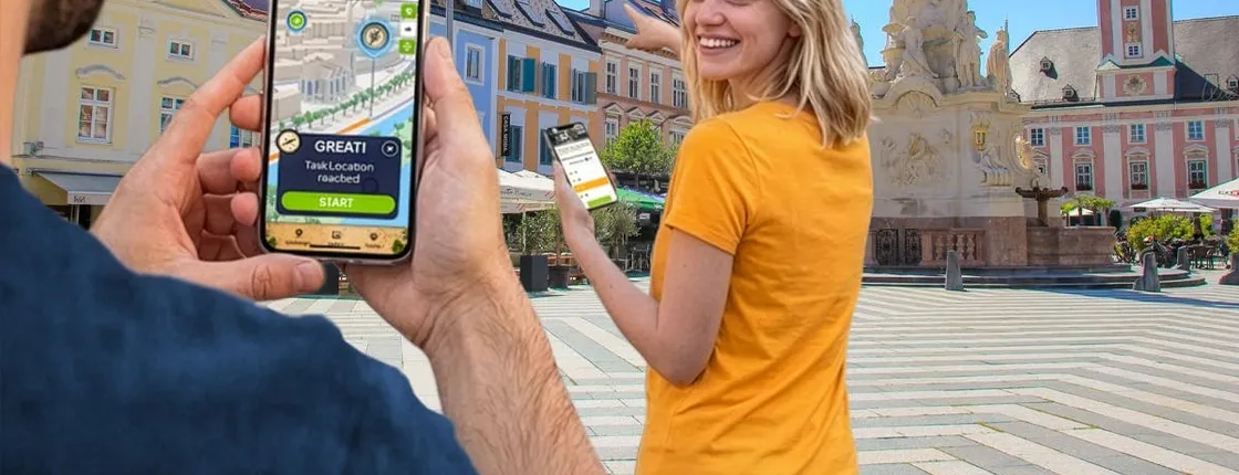 Self-guided digital scavenger hunt in St. Pölten
