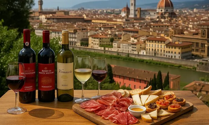 Wine Tasting on the Florentine Hills with Transfer Green