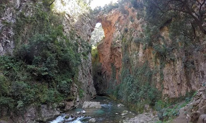 From Chefchaouen: Full day trip to the god's bridge and the waterfalls