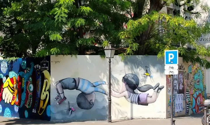 Paris Street Art at Butte-aux-Cailles