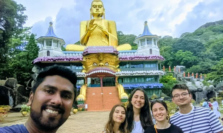 Day Tour Kandy to Sigiriya with Dambulla Cave Temple Excursion