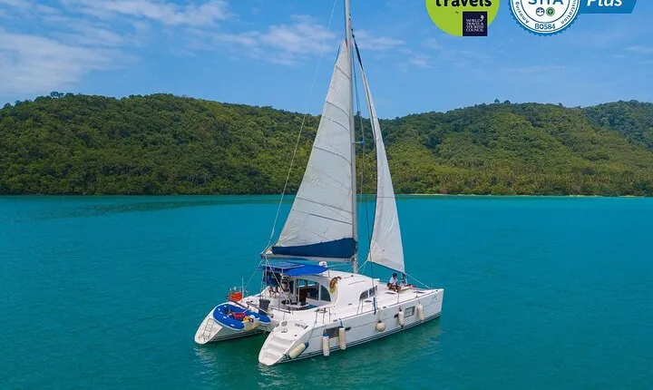 Racha and Coral Island One Day Trip + Sunset by Luxury Catamaran From Phuket