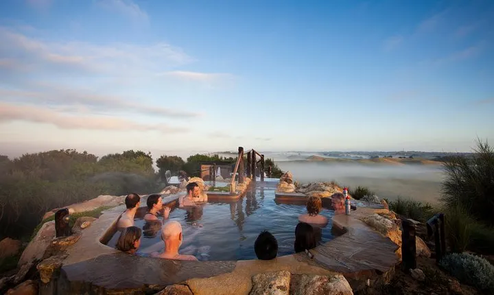 Peninsula Hot Springs and Beach Boxes Day Trip from Melbourne