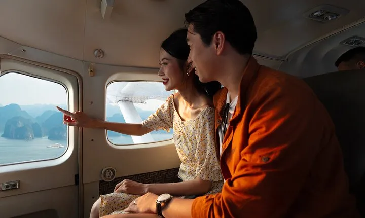 Halong Bay Like Never Before: 25-Minute Seaplane Journey