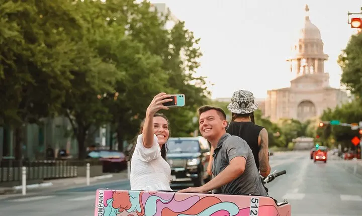 Private Half-Hour Pedicab City Tour of Austin