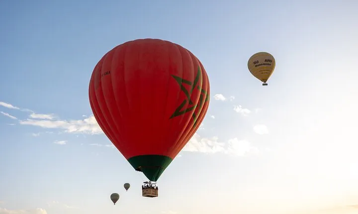Air ballooning: Marrakech Desert and Atlas Views