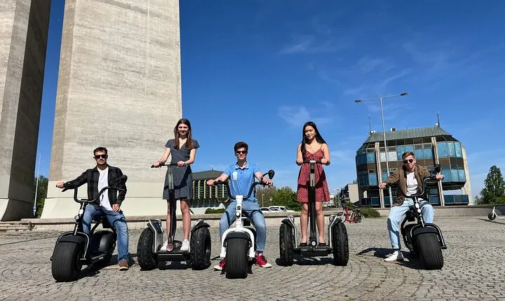 Prague Segway & E-Scooter Grand City Tour with Hotel Pick Up