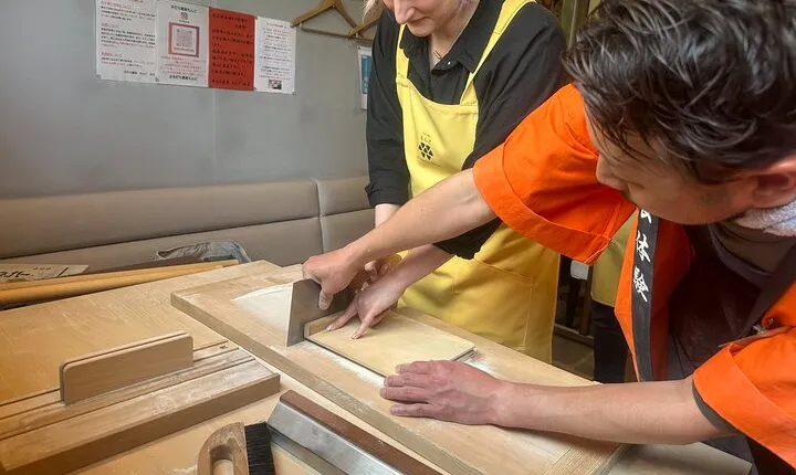 Popular in SapporoExperience authentic hand-made soba at a real soba shop!