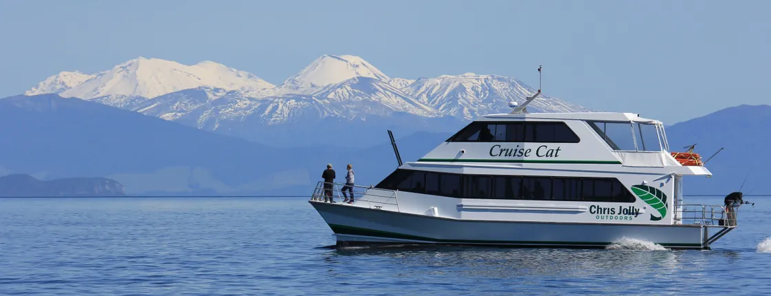 Scenic Cruise to the Ngātoroirangi Māori rock carvings with live fishing demonstration