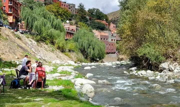 Marrakech: Ourika Waterfalls Atlas Mountains with Lunch