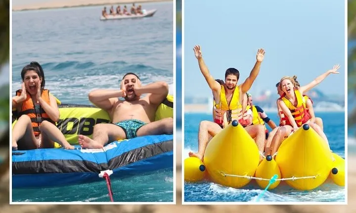 2 Water sports, Banana & Quadra boat W/Transfer - Sharm El Sheikh