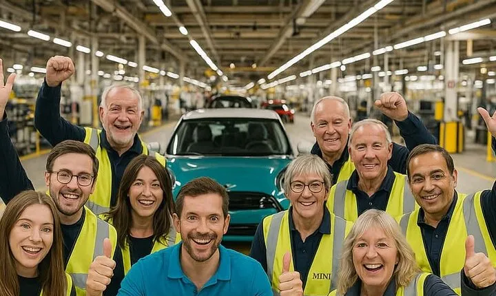 Oxford: MINI Factory Tour Go Behind the Scenes
