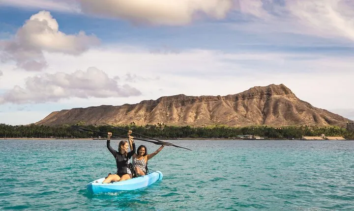 Kayak, Snorkel, and Surf with Turtles in Honolulu