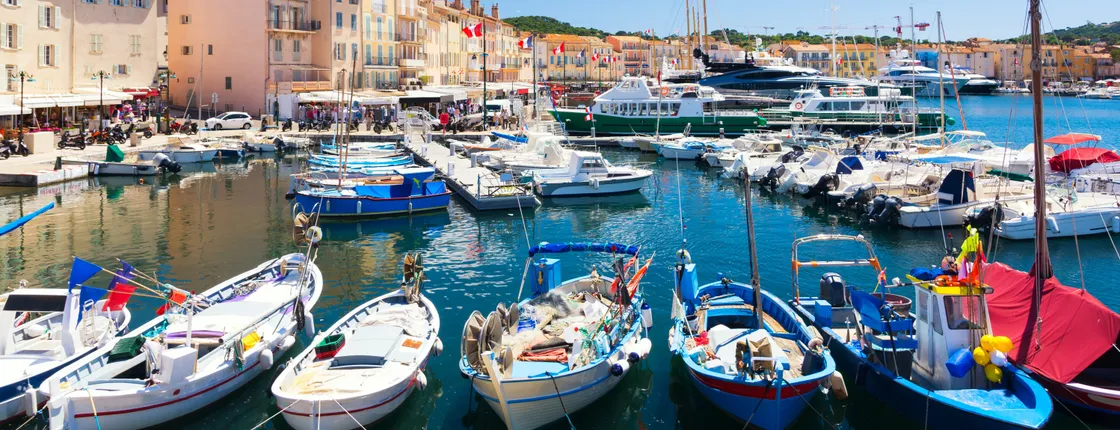 Private trip from St Tropez port to surrounding towns