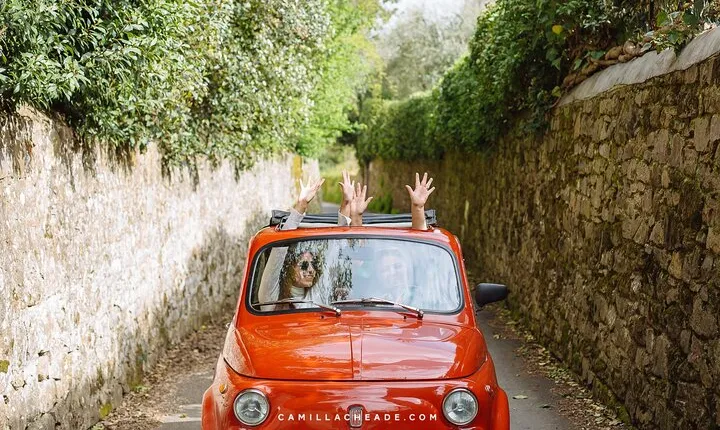 Vintage Fiat 500 Chianti Classico Wine Tour and Tuscan Lunch