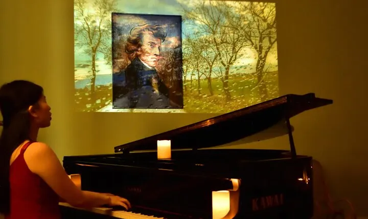 CHOPIN - Painted by Candlelights with Wine: Warsaw Concert