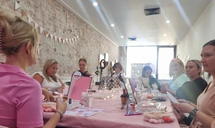 Makeup and Sip Experience with a Professional