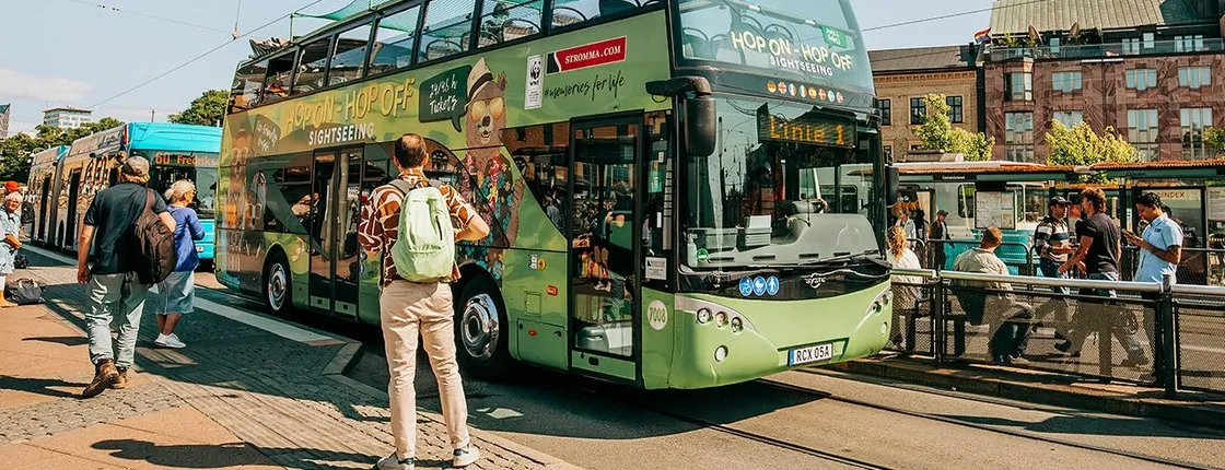 Hop-On Hop-Off Bus Tour in Gothenburg