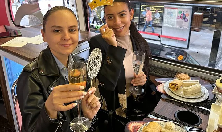 "Here We Go Again" London Afternoon Tea Bus