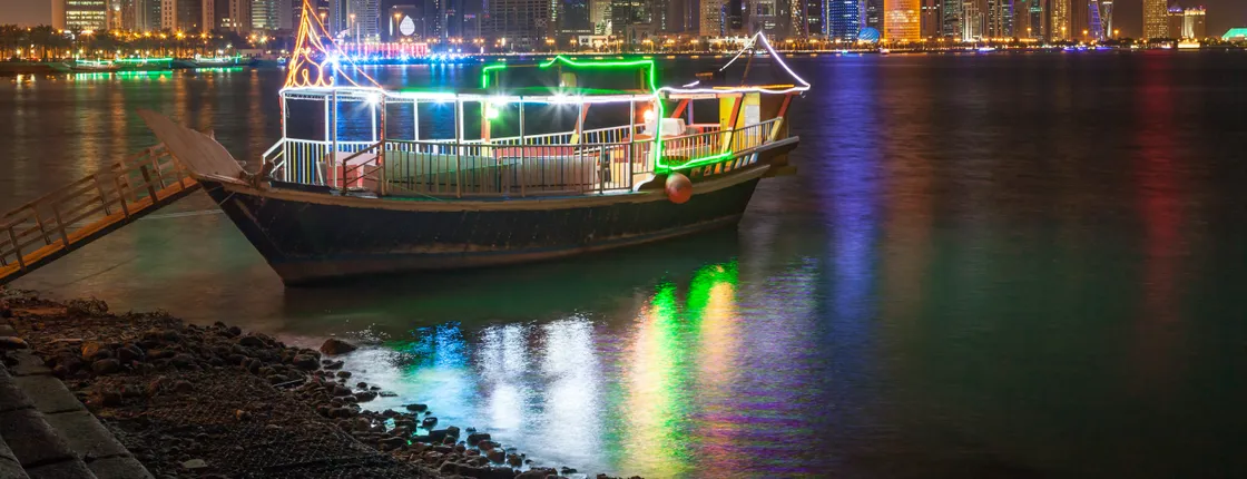 3-hour dhow cruise in Doha
