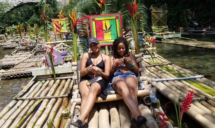 Bamboo River rafting with Limestone massage