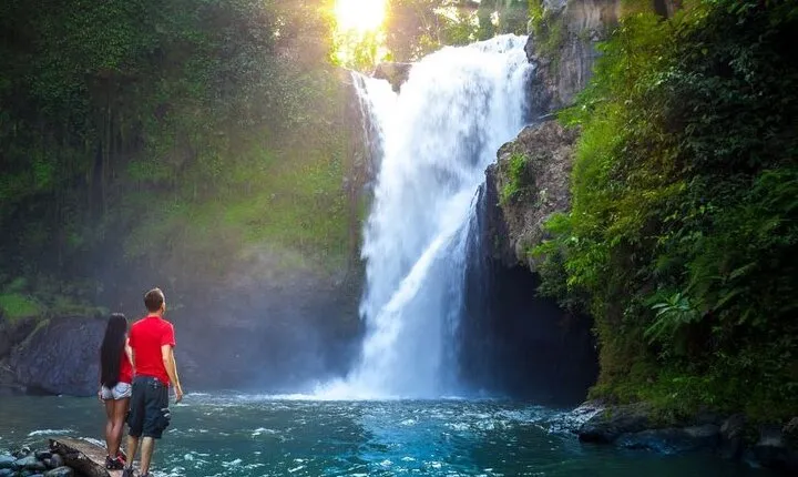 Bali Full-Day Tour Barong Kris Dance Ubud Village and Waterfall