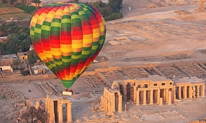 Luxor 1 Night Tours Balloon & Sound and Light Cairo show by air.