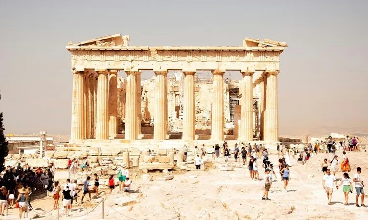 Private Guided Tour in Athens, Greece on Mercedes V Class Van