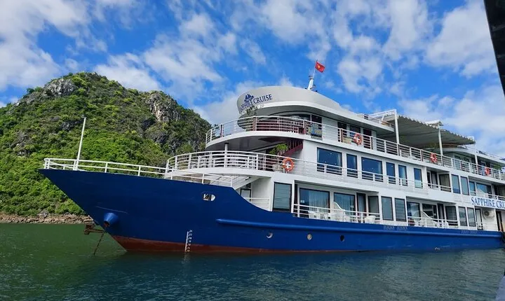 Sapphire Cruise - Luxury Halong Bay Tour 2 Days 1 Night