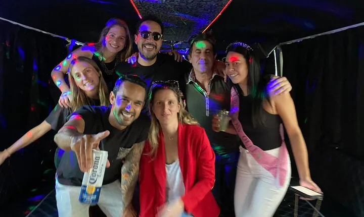 Miami Nightlife Party Bus Experience with Club Entrance