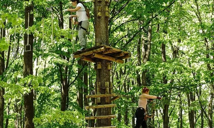 Adventure park Climbing Horse riding Paint ball Ziplining and mor