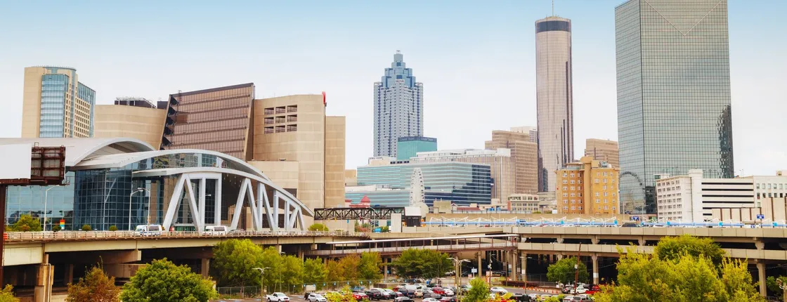 Tour downtown Atlanta in Between Past & Present Exploration Game