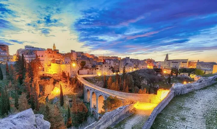 Day trip to Bari Gravina Castel del Monte and Trani from Matera