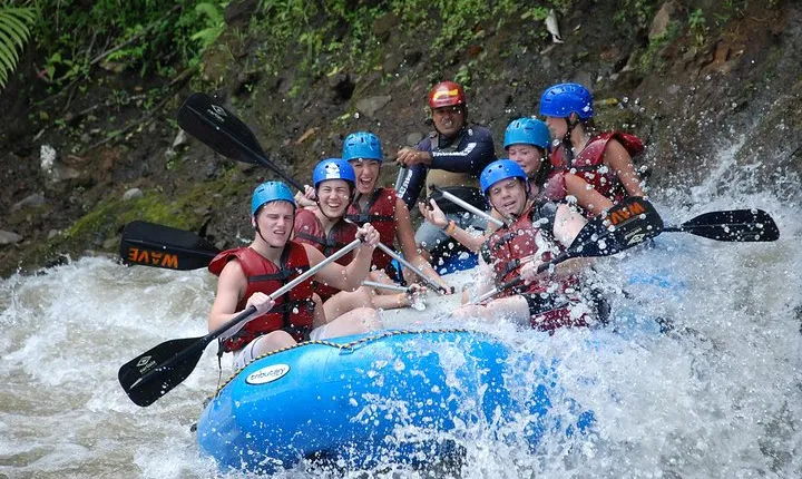 Canopy & Rafting combo Adventure Tour at Hacienda Pozo Azul from San Jose