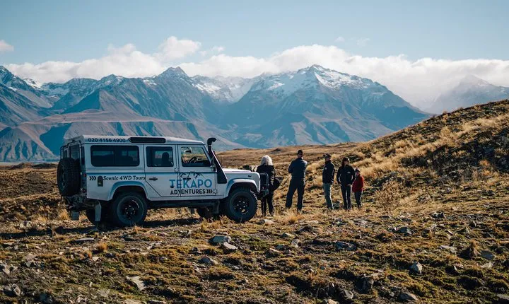 Scenic 4WD Tour Lake Tekapo Backcountry