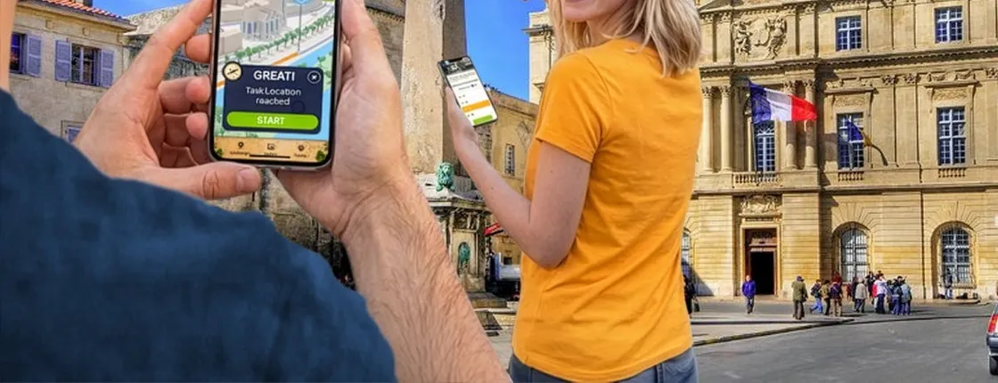 Self-guided digital scavenger hunt in Arles