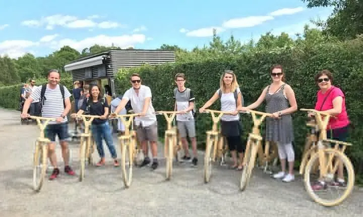 The Wooden Bicycle Tour in Stockholm
