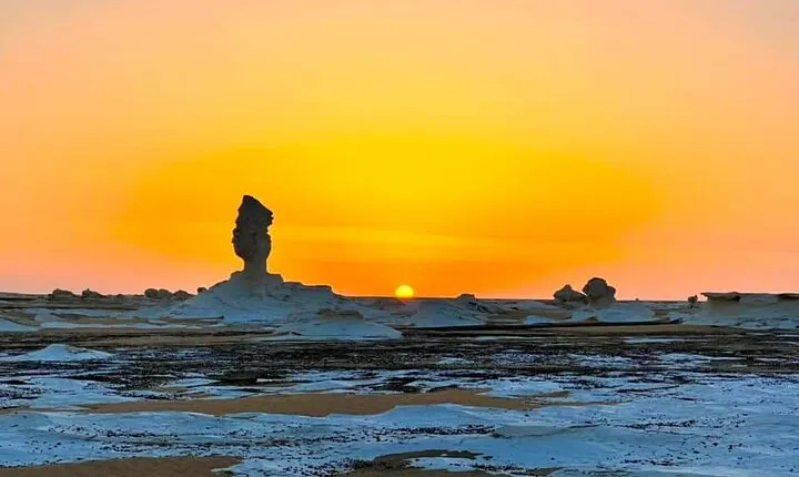 White & Black desert camping tour 2 Days 1 night From Cairo