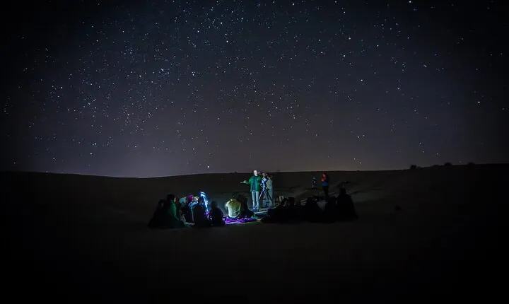 Stargazing from Dunes of Corralejo, Starlight Guide
