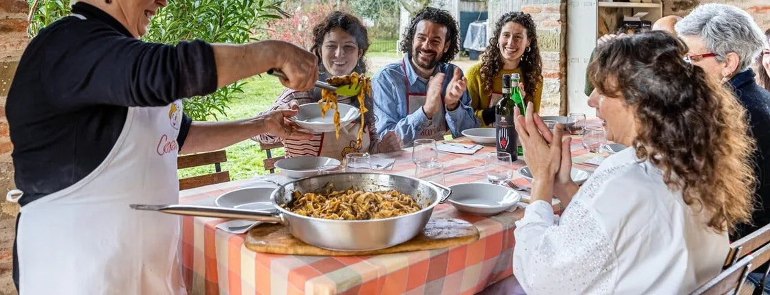 Dining Experience at a local's Home in Cortona with Show Cooking